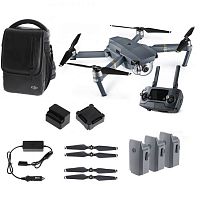 Фото анонса квадрокоптер dji mavic pro "fly more combo": камера 12 мрх, gps, 65 км/ч, пульт 2.4g от интернет магазина Raspashonka.ua