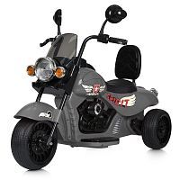Фото анонса детский мотоцикл m 5739 el-11, bambi racer: 12v 7-9a, 70w, 7км/ч, eva, кожа - серый от интернет магазина Raspashonka.ua