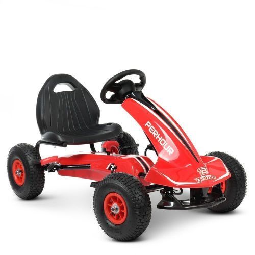 Картинка товара Детский педальный картинг Bambi M 4574-3 - КРАСНЫЙ на Raspashonka.ua фото 2