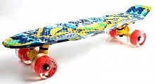 Фото анонса penny board "fish" camel (pfo031) светящиеся колёса! от интернет магазина Raspashonka.ua