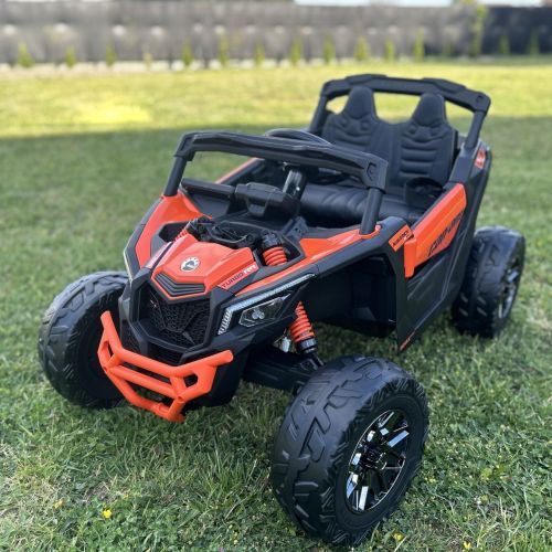 Картинка товара Детский электромобиль M 5099 EBLR-7(24V), BRP CAN-AM: 800W, 12 км/ч, 24V 7А - ОРАНЖЕВЫЙ на Raspashonka.ua фото 2