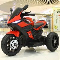 Фото анонса детский мотоцикл m 4454 el-3: 6v5ah, 70w, кожа - красный от интернет магазина Raspashonka.ua