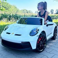Детский электромобиль PORSCHE 911 GT3, M 6111(MP4) EBLR-1(24V) PORSCHE белый 