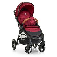 Фото анонса детская коляска el camino me 1022l expert deep red: красная от интернет магазина Raspashonka.ua