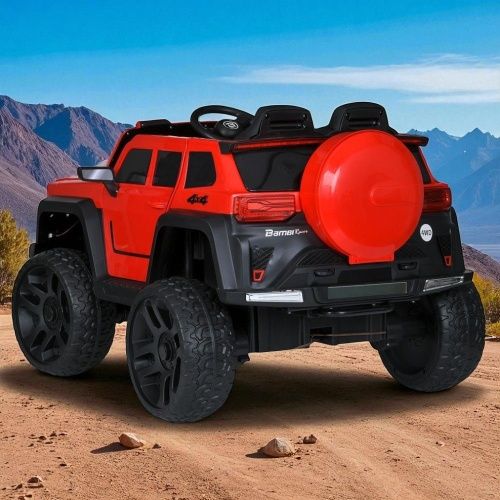 Дитячий електромобіль джип M 5802 EBLR-3 BAMBI RACER червоний фото 3 Дитячий електромобіль джип M 5802 EBLR-3 BAMBI RACER червоний фото 3