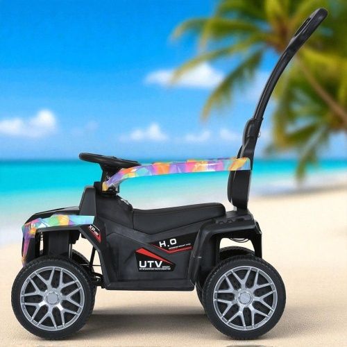 Картинка товара Детский квадроцикл M 5732 EBLR-12, BAMBI RACER: мотор 25W, 3 км/ч, 6V 4А - БИРЮЗОВЫЙ на Raspashonka.ua фото 4