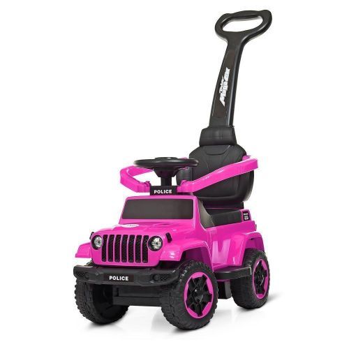 Картинка товара Детская машина каталка-толокар Bambi M 4288-8: родительская ручка, USB, MP3  - РОЗОВЫЙ на Raspashonka.ua фото 3