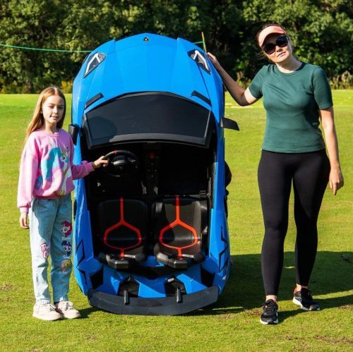 Детский электромобиль PA.A8803.SZA LAMBORGHINI серый  фото 9