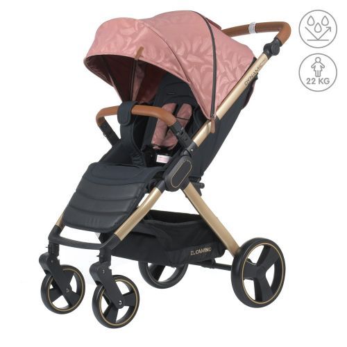 Картинка товара Коляска прогулочная EL Camino ME 1053G DYNAMIC PRO Special Pink - РОЗОВЫЙ на Raspashonka.ua фото 2