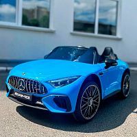 Детский электромобиль M 5098 EBLRS-4 MERCEDES синий металлик 