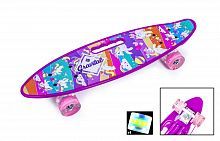Фото анонса penny board с ручкой, pony, светящиеся колёса (1803470011) от интернет магазина Raspashonka.ua