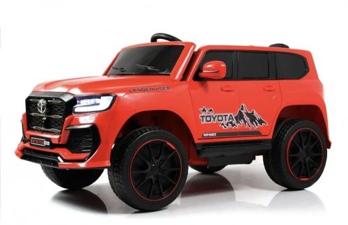 Детский электромобиль джип M 6138 EBLR-3 TOYOTA красный фото 3