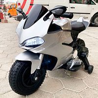 Детский мотоцикл M 4104 ELS-11  серый