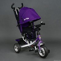 Фото анонса детский 3-х колесный велосипед best trike 6588: eva колеса - фиолетовый от интернет магазина Raspashonka.ua