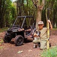 Детский электромобиль джип JS360EBLR-2(24V) BAMBI черный
