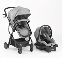 Детская универсальная коляска трансформер 3 в 1 URBINI OMNI TRAVEL SYSTEM, абстракция