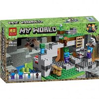 Фото анонса конструктор bela 10810 minecraft майнкрафт пещера зомби 250 деталей от интернет магазина Raspashonka.ua