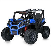 детский электромобиль джип m 5724 eblr-4, bambi racer: двухместный, 180w, 8 км/ч, 12v 10а - синий - Raspashonka.ua