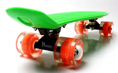 Картинка товара Penny Board 22" Green Светящиеся колёса! (657503612) на Raspashonka.ua фото 5