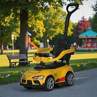 Детский электромобиль Машина M 6129 EBLR-6 TOYOTA желтый 