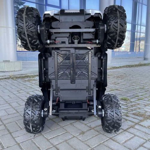 Картинка товара Детский электромобиль Mercedes Unimog: 4х35W, 2.4G, EVA, кожа, ЧЕРНЫЙ (PA.JL199.CZ) на Raspashonka.ua фото 8