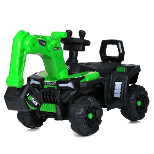 Картинка товара Детский экскаватор M 5790 BLR-5, BAMBI RACER: 70W, 5 км/ч, 6V 7А - ЗЕЛЕНЫЙ на Raspashonka.ua фото 2