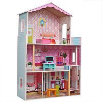 Фото анонса деревянная игрушка  кукольный домик md 2579 от интернет магазина Raspashonka.ua