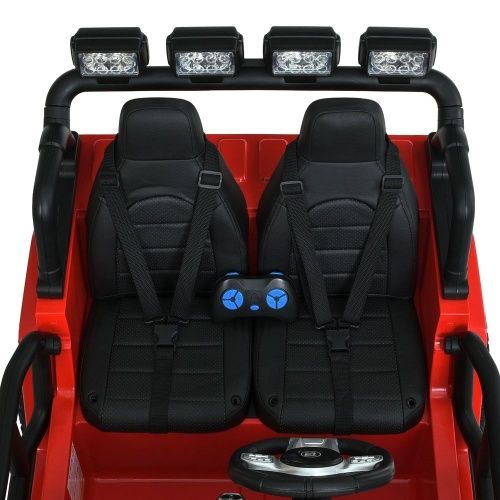 Картинка товара Детский электромобиль M 6108 EBLR-3(24V) BAMBI RACER: двухместный, 24V 7A, 4x90W, кожа - КРАСНЫЙ на Raspashonka.ua фото 7