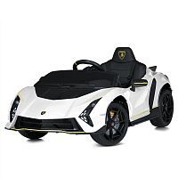 Фото анонса детский электромобиль lamborghini m 5100 eblr-1, bambi racer: 80w, 7 км/ч, 12v 7а - белый от интернет магазина Raspashonka.ua