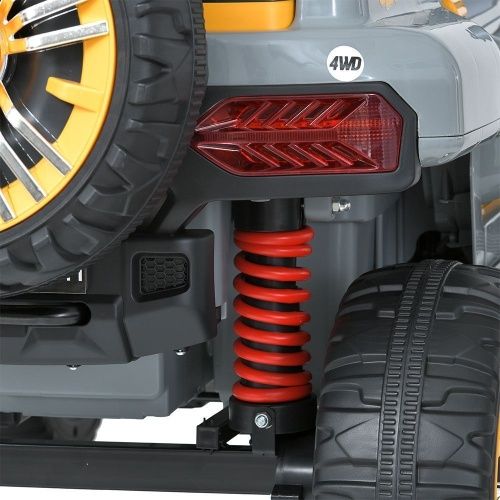 Дитячий електромобіль джип M 5821EBLR-11(24V) BAMBI RACER сірий фото 17