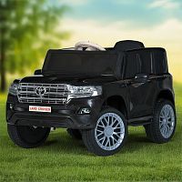 Фото анонса детский электромобиль джип m 6130 eblr-2 toyota land cruiser: 70w, 6 км/ч, 12v 5а - черный от интернет магазина Raspashonka.ua