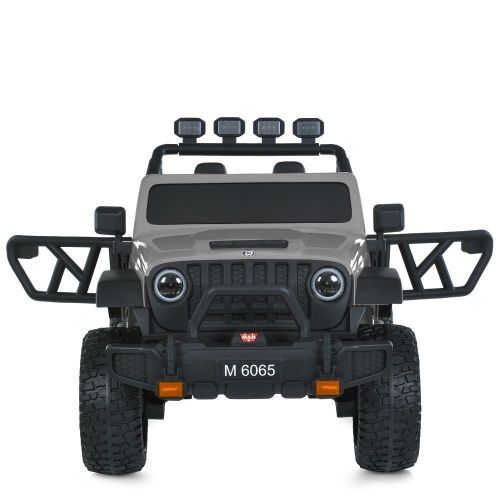 Дитячий електромобіль джип M 6065 EBLR-11 BAMBI RACER сірий фото 10 Дитячий електромобіль джип M 6065 EBLR-11 BAMBI RACER сірий фото 10