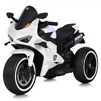 Фото анонса детский мотоцикл m 6021 el-1, bambi racer: 90w, 8 км/ч, 12v 10а - белый от интернет магазина Raspashonka.ua