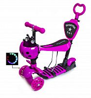 Фото анонса самокат scooter "божья коровка" 5in1 pink (20459040) от интернет магазина Raspashonka.ua