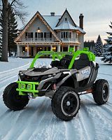 Детский электромобиль джип M 6149 EBLR-11 BAMBI RACER серый