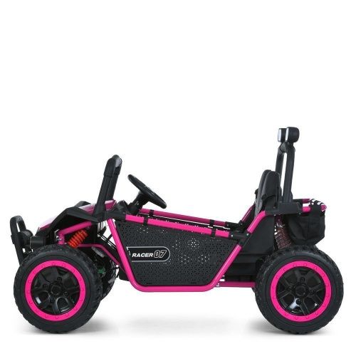 Дитячий електромобіль джип Джип M 6207 EBLR-8(24V) BAMBI рожевий фото 6 Дитячий електромобіль джип Джип M 6207 EBLR-8(24V) BAMBI рожевий фото 6