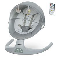 Фото анонса детский укачивающий центр me 1074 myla light gray linen, 5 скоростей, bluetooth, usb: серый от интернет магазина Raspashonka.ua