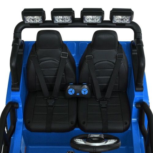 Картинка товара Детский электромобиль M 6108 EBLR-4(24V) BAMBI RACER: двухместный, 24V 7A, 4x90W, кожа - БЕЛЫЙ на Raspashonka.ua фото 6
