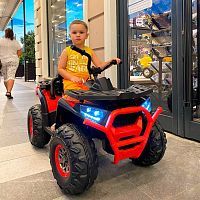 детский квадроцикл xmx 607 eva red: красно-черный - Raspashonka.ua