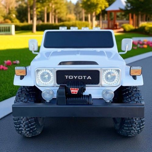 Картинка товара Детский электромобиль M 4968 EBLR-1(24V) TOYOTA LAND CRUISER: 24V, 320W, 10км/ч - БЕЛЫЙ на Raspashonka.ua фото 5