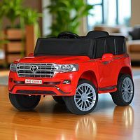 Детский электромобиль джип M 6130 EBLR-3  TOYOTA красный