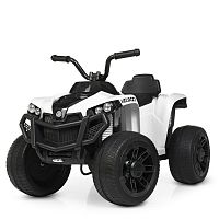 детский квадроцикл m 4229 ebr-1: 4 км/ч, 45w, 12v7ah, eva - белый - Raspashonka.ua
