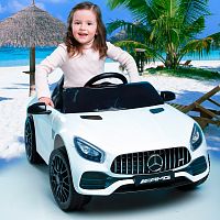 Детский электромобиль HL2588 WHITE MERCEDES белый 