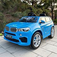 Детский электромобиль джип М 4522 EBLR-4 BMW синий