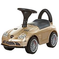 Фото анонса каталка-толокар bambi mercedes m 3189s-13 - золотая от интернет магазина Raspashonka.ua