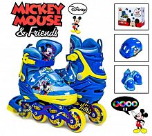 Фото анонса комплект роликов disney "mickey mouse" (29-33) (код: 1318772816) от интернет магазина Raspashonka.ua