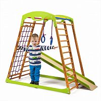 Фото анонса детский спортивный комплекс для дома sportbaby babywood от интернет магазина Raspashonka.ua