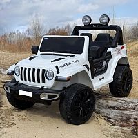 Детский электромобиль джип FT-938  JEEP белый