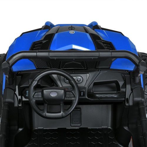 Картинка товара Детский электромобиль джип M 5724 EBLR-4, BAMBI RACER: двухместный, 180W, 8 км/ч, 12V 10А - СИНИЙ на Raspashonka.ua фото 6