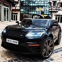 Детский электромобиль джип M 4842 EBLR-2 LAND ROVER черный